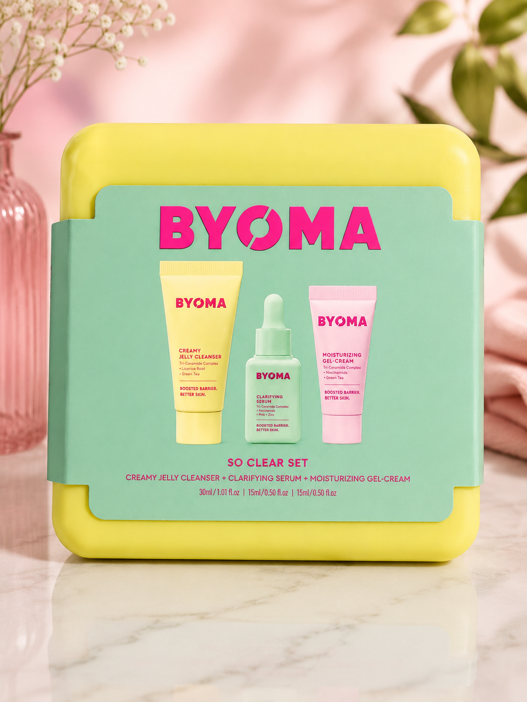 BYOMA So Clear Set – Kit de Cuidado Facial (Mini)