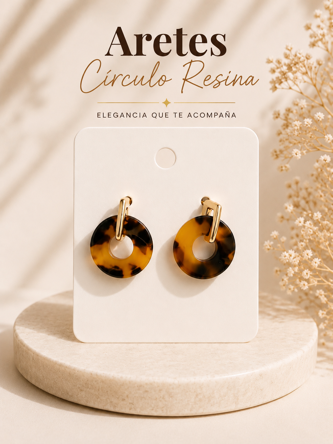 Aretes Carey Geométricos – Elegancia Clásica