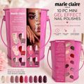 Marie Claire Paris – Gel Luxe Mini Gel Effect Nail Polish Set (10 piezas)