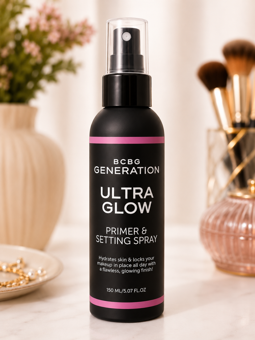 BCBG Generation Ultra Glow Primer & Setting Spray – 150 ml (5.07 fl oz)
